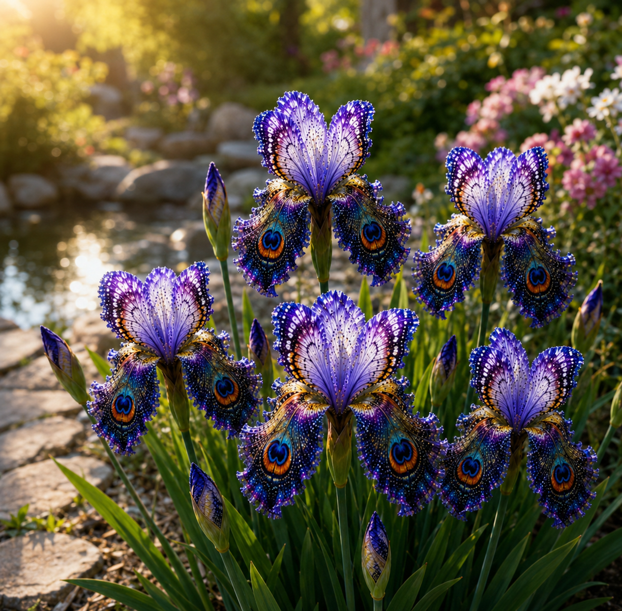 🦋Butterfly Iris Bulbs - ✨Grow Your Magical Garden Showstopper