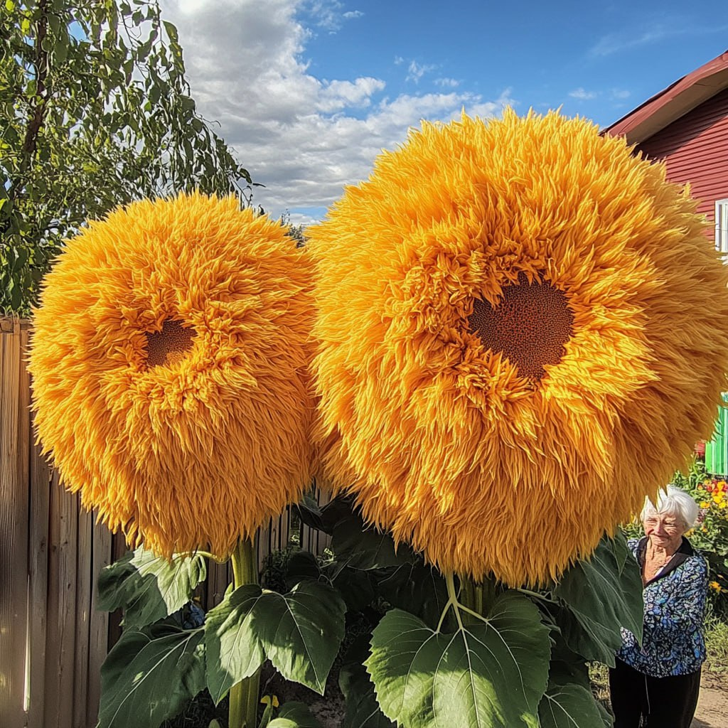 🌻 Adorable Giant Teddy Bear Sunflower 🔆