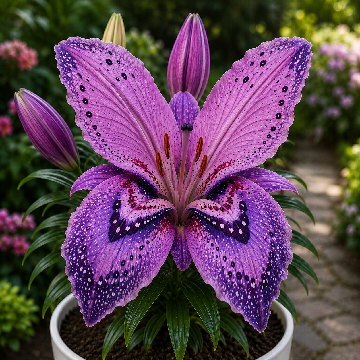🦋 Butterfly Lily Bulbs – Stunning Blooms for Every Garden