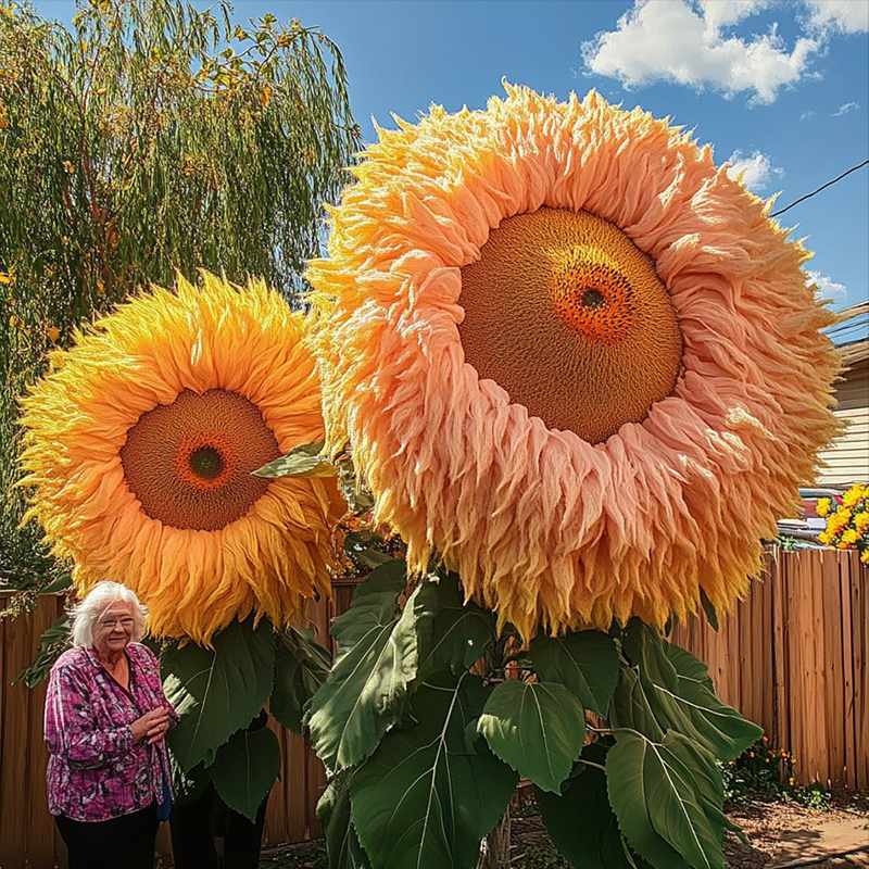🌻 Adorable Giant Teddy Bear Sunflower 🔆
