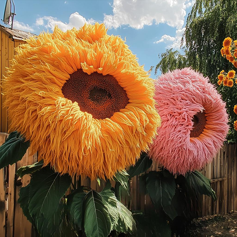 🌻 Adorable Giant Teddy Bear Sunflower 🔆