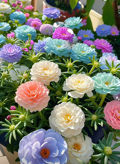 🌞🌸 Double Moss Rose – Extraordinary Beauty, Effortless Care 🌸🌞