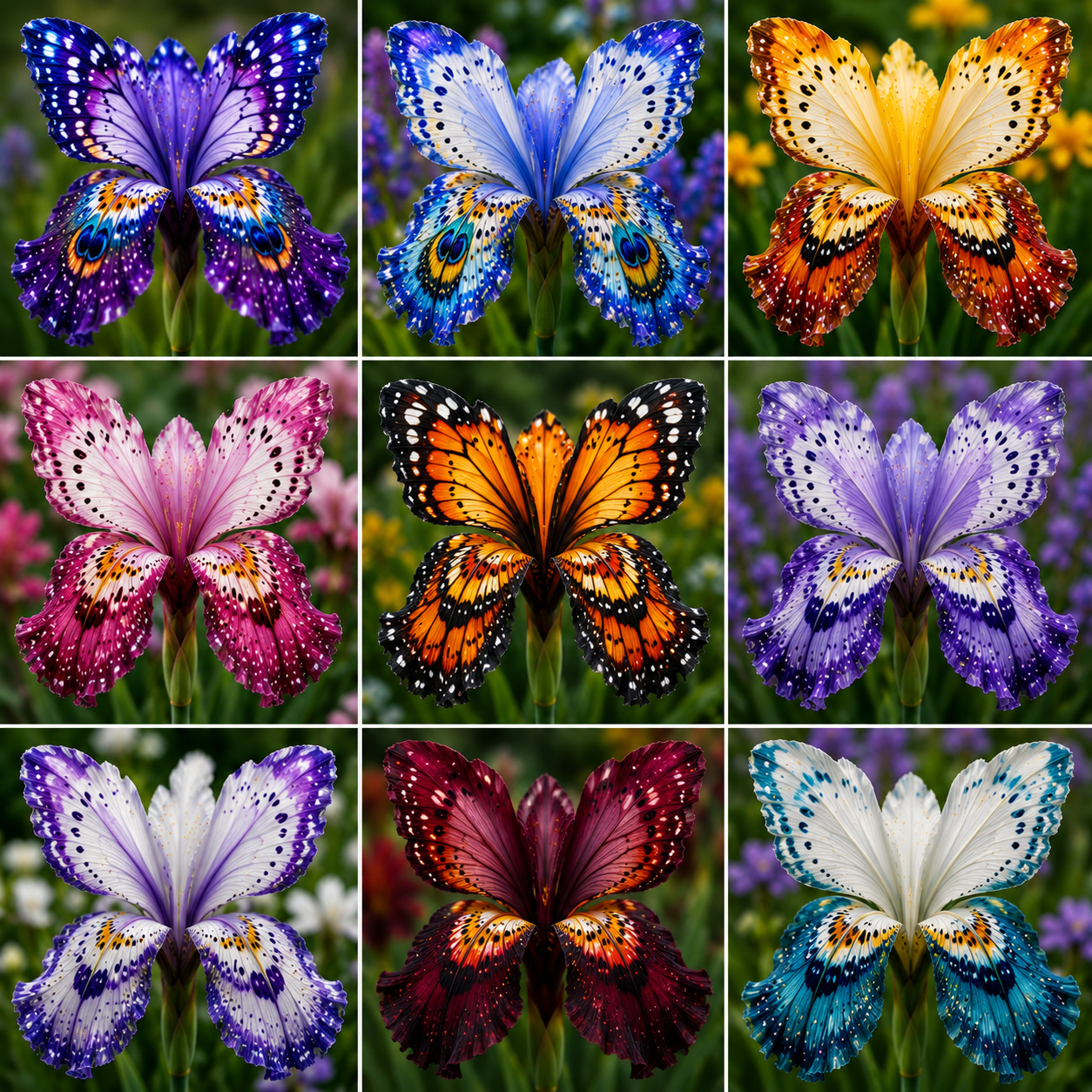 🦋Butterfly Iris Bulbs - ✨Grow Your Magical Garden Showstopper