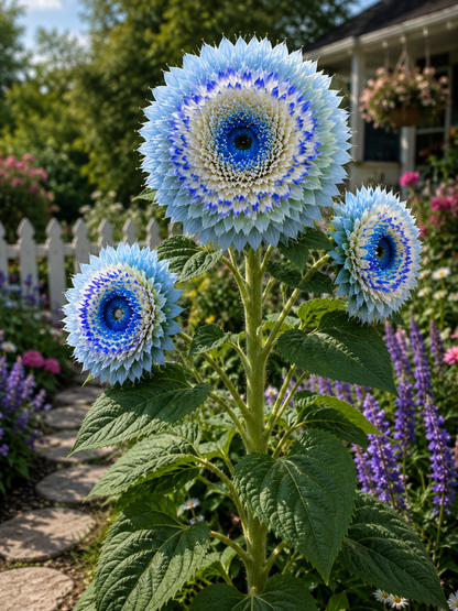 🌈 Rainbow Pompon Sunflower Seeds – Grow the Most Magical Sunflowers in Your Garden! 🌻✨