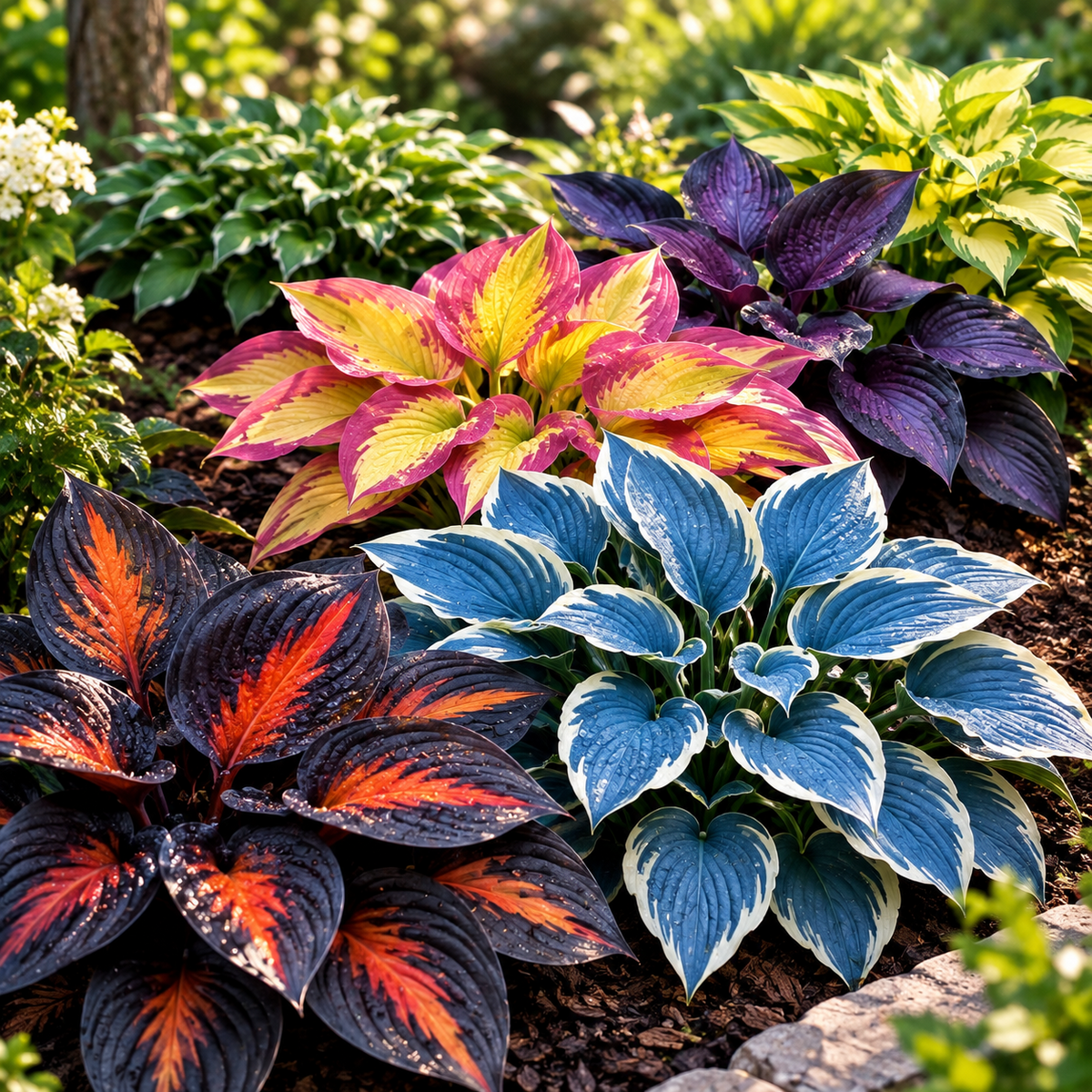 🌼 Mixed Hosta Seeds – Endless Foliage Beauty Through the Seasons