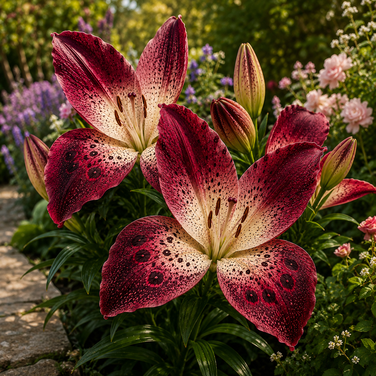 🦋 Butterfly Lily Bulbs – Stunning Blooms for Every Garden
