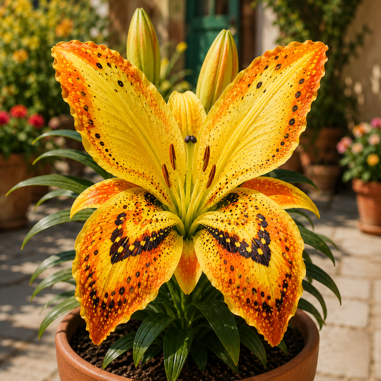 🦋 Butterfly Lily Bulbs – Stunning Blooms for Every Garden