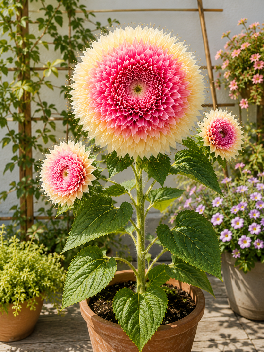🌈 Rainbow Pompon Sunflower Seeds – Grow the Most Magical Sunflowers in Your Garden! 🌻✨