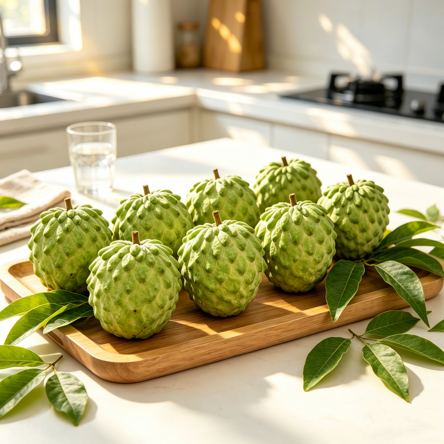 🔥195K+ SOLD! 🍈 Heirloom Sugar Apple Live Seeds – Grow Sweet Tropical Custard Fruit at Home