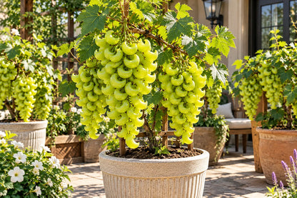 🍇 Rare Crescent Moon Grapes – Grow Stunning Moon-Shaped Grapes at Home!