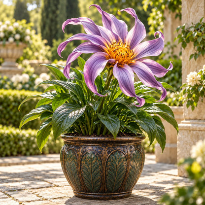 🌸 Giant Ribbon Lily Bulbs– Spectacular Curled Blooms for Water & Soil!
