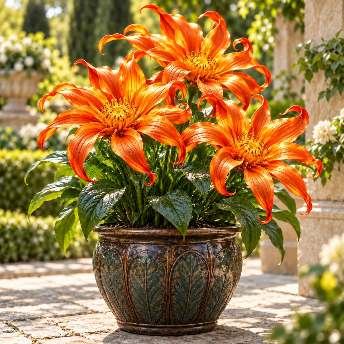 🌸 Giant Ribbon Lily Bulbs– Spectacular Curled Blooms for Water & Soil!