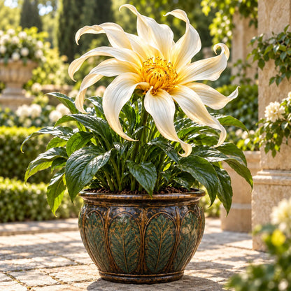 🌸 Giant Ribbon Lily Bulbs– Spectacular Curled Blooms for Water & Soil!