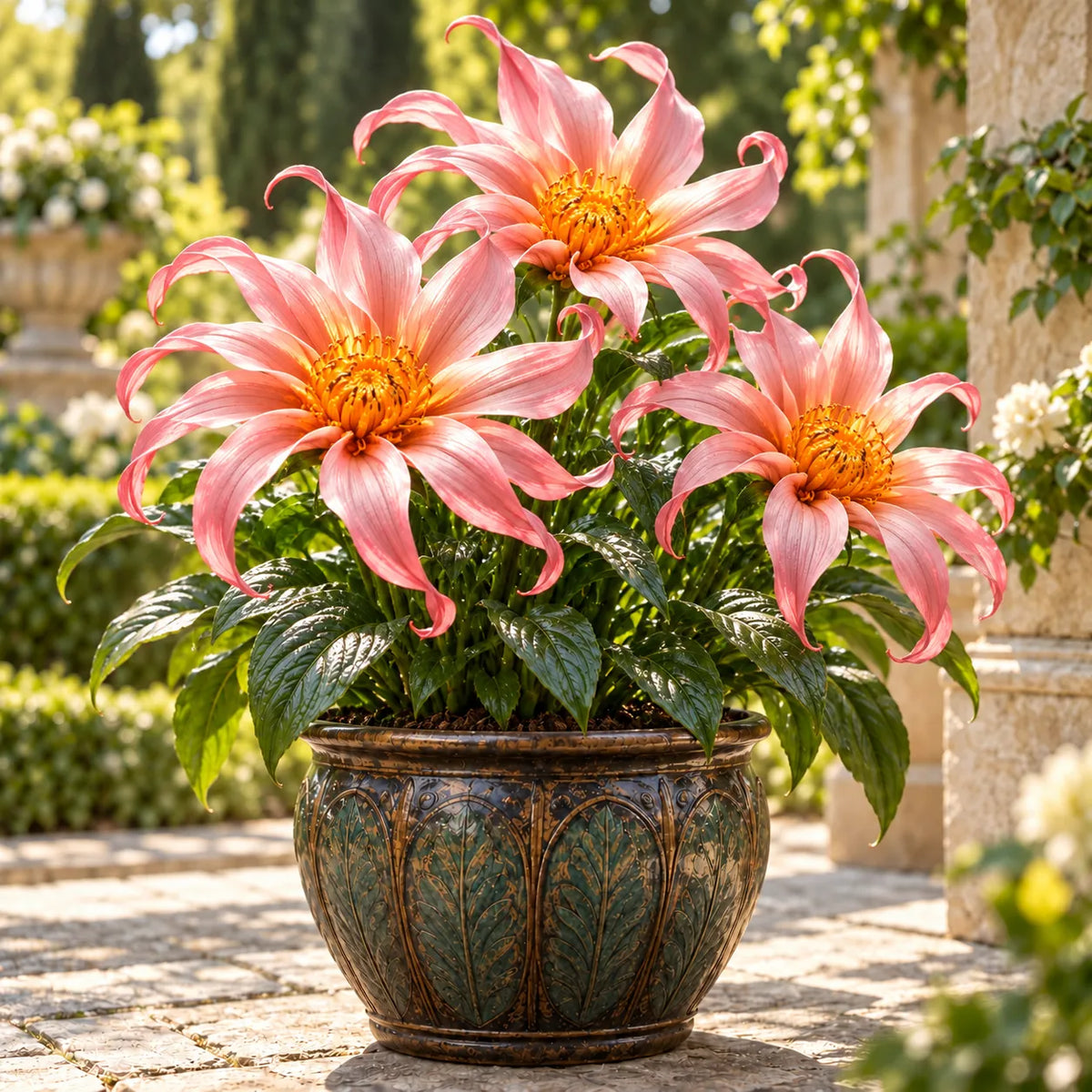 🌸 Giant Ribbon Lily Bulbs– Spectacular Curled Blooms for Water & Soil!