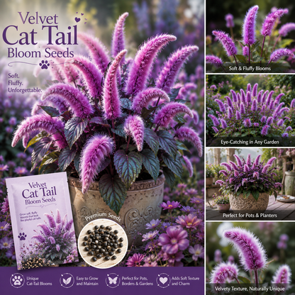 🐈Velvet Cat Tail Bloom Seeds-Bring a Little Furry Magic to Your Garden😻✨