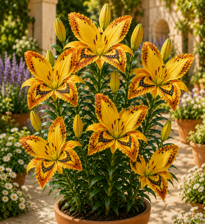 🦋🦋 Butterfly Lily Bulbs – Stunning Butterfly-Shaped Flowers for Your Garden