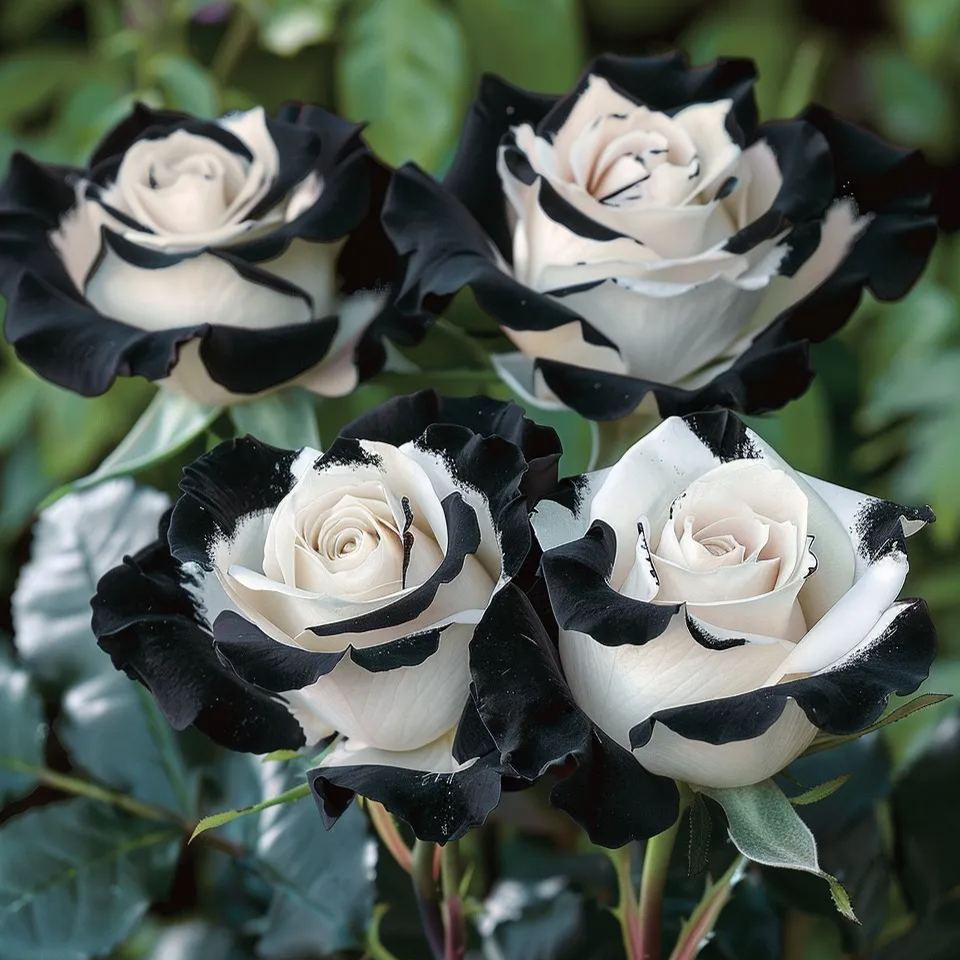 Rare Blue Moon Rose 🌌Multi-Colored Petal Lace Rose🌈🌹
