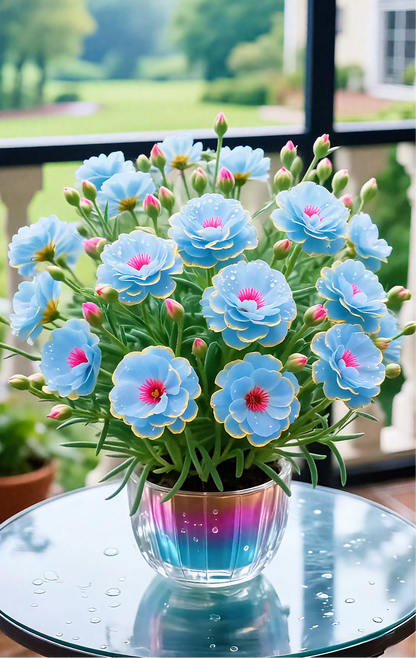🌞🌸 Double Moss Rose – Extraordinary Beauty, Effortless Care 🌸🌞