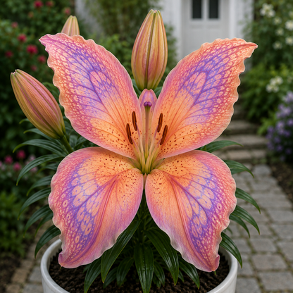 🦋 Butterfly Lily Bulbs – Stunning Blooms for Every Garden