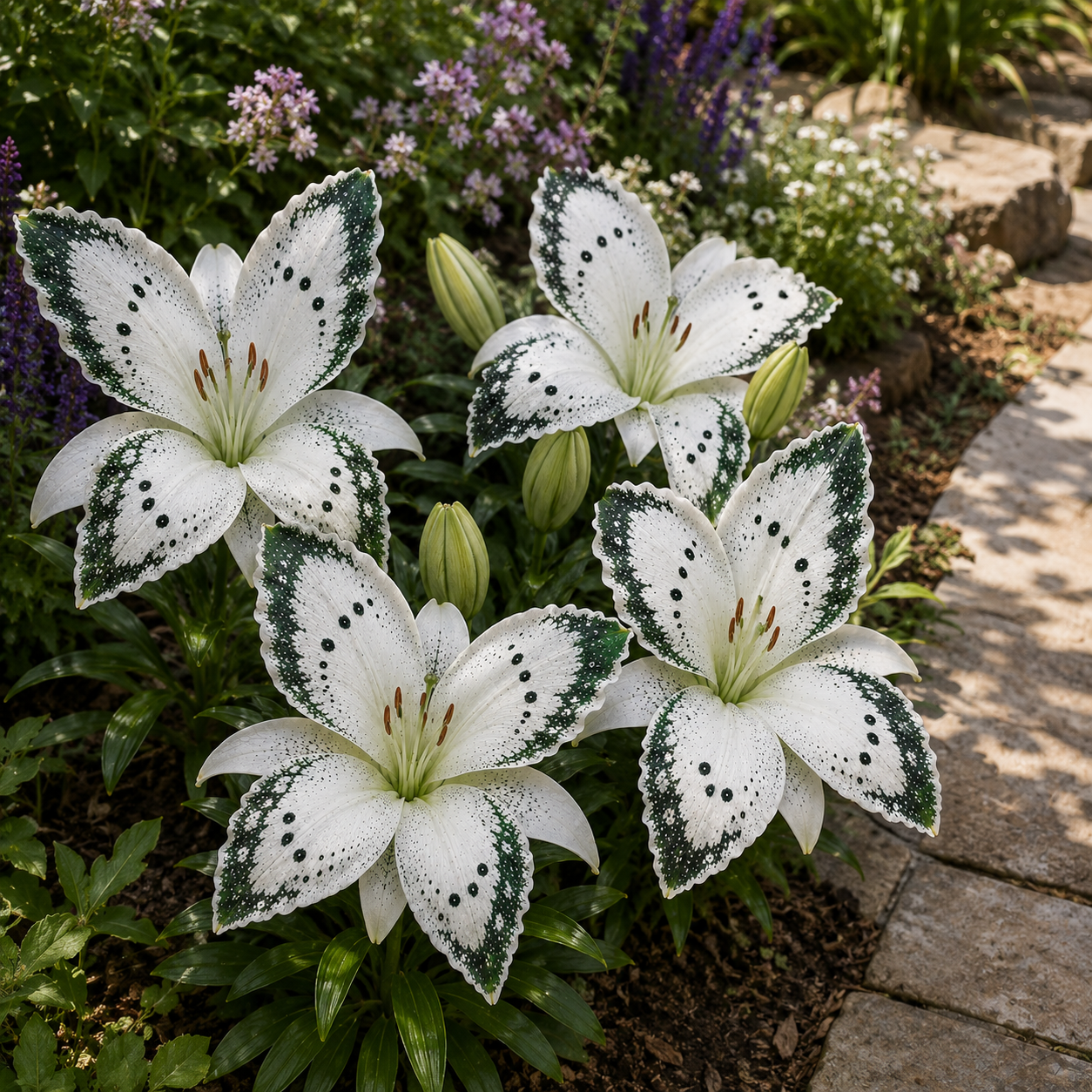 🦋 Butterfly Lily Bulbs – Stunning Blooms for Every Garden