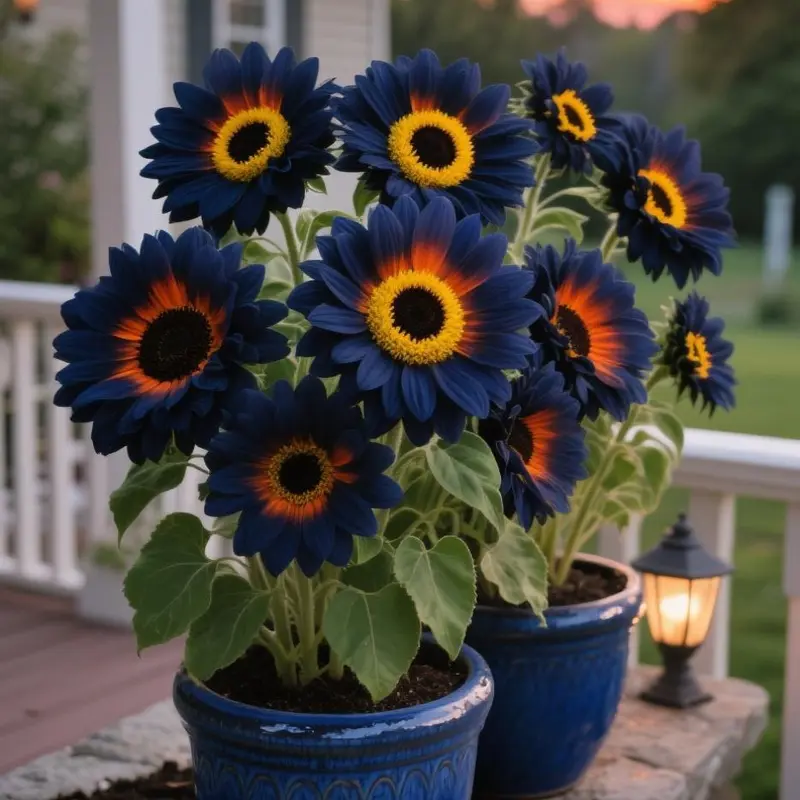 Midnight Blaze Sunflower Seeds