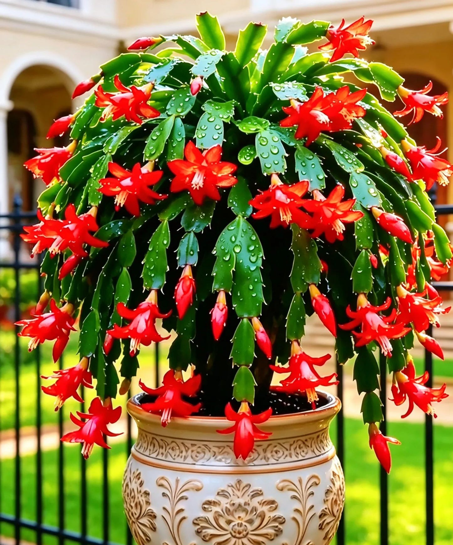 🦀Mix Colors Schlumbergera Bulbs– Easy-Care Blooms in Every Shade, Even in Winter ❄️🌈