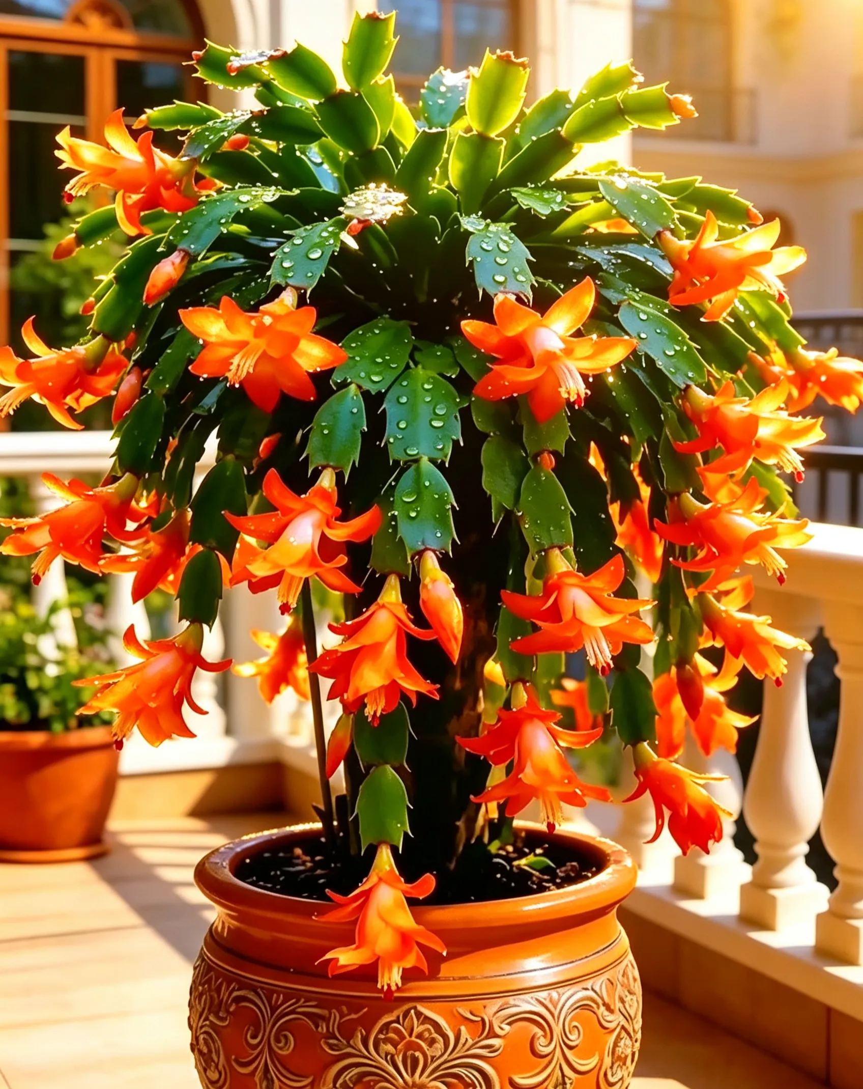 🦀Mix Colors Schlumbergera Bulbs– Easy-Care Blooms in Every Shade, Even in Winter ❄️🌈